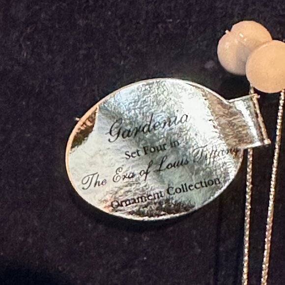 Bradford Exchange Era Of Louis Tiffany Heirloom Porcelain Ornament Collection - Picture 8 of 10